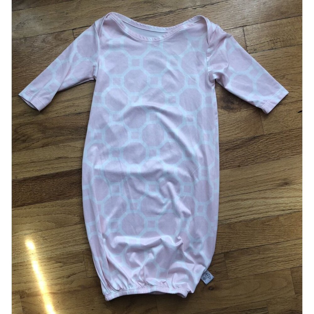 Little Giraffe 0-6M Pink Gown